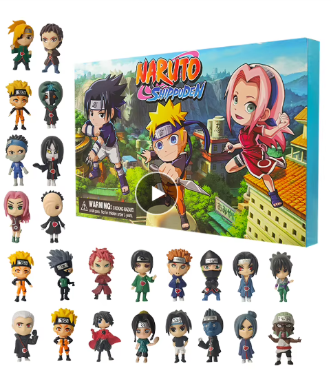 Naruto Advent 24pcs 6cm/each